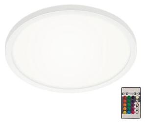 Briloner 7092-416 - RGBW Φωτιστικό οροφής dimming SLIM LED/15W/230V + RC