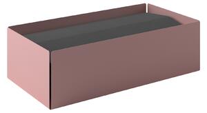 Θήκη Για Χειροπετσέτες Ανοξείδωτη Matt Pink 25x13x7,5εκ. Pam & Co 121-303