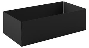 Θήκη Οργάνωσης Ανοξείδωτη Matt Black 25x13x7,5εκ. Pam & Co 119-403