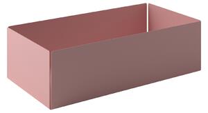 Θήκη Οργάνωσης Ανοξείδωτη Matt Pink 25x13x7,5εκ. Pam & Co 119-303