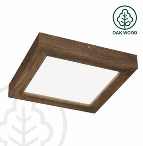 Brilagi-LED Φωτιστικό dimming WOODY FRAME LED/24W/230V δρυς 30x30 cm IP44 + RC