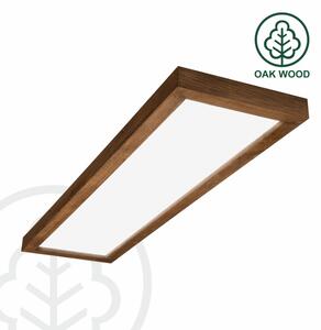 Brilagi-LED Φωτιστικό dimming WOODY FRAME LED/50W/230V δρυς 120x30 cm IP44 +RC