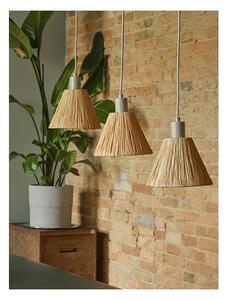 Ledvance - Κρεμαστό φωτιστικό οροφής DECOR RAFFIA 3xE27/15W/230V ίνες raffia