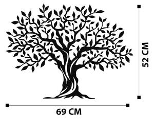 Διακοσμητικό τοίχου 69x52 cm δέντρο μεταλλικό