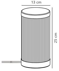 Nordlux - Επιτραπέζια λάμπα εξωτερικού χώρου COUPAR 1xE27/25W/230V IP54 μπεζ