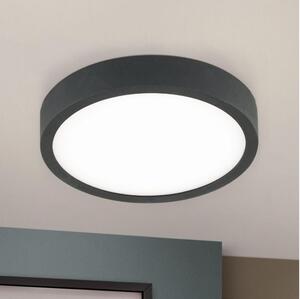 Orion DL 7-657/14 - Φωτιστικό οροφής LED BULLY LED/12W/230V διάμετρος 14 cm μαύρο