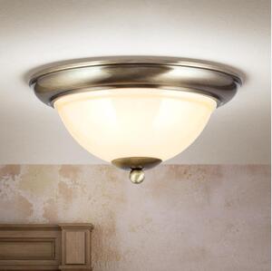 Orion DL 7-675/27-Φωτιστικό οροφής AUSTRIAN OLD LAMP 2xE27/60W/230V μπρονζέ/μπεζ