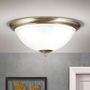 Orion DL 7-677/50 - Φωτιστικό οροφής AUSTRIAN OLD LAMP 3xE27/60W/230V μπρονζέ/λευκό