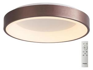 Azzardo AZ4994-LED Dimmable φωτιστικό οροφής SANTANA LED/80W/230V brown+RC