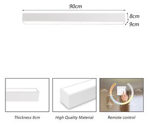 Immax NEO 07258L - LED Φωτιστικό dimming LUNGO 29W/230V Wi-Fi Tuya λευκό + RC