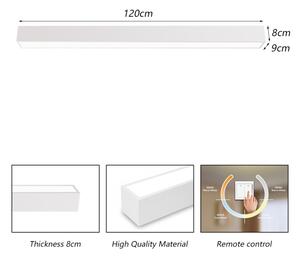 Immax NEO 07259L - LED Φωτιστικό dimming LUNGO 38W/230V Wi-Fi Tuya λευκό + RC