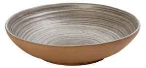 Σαλατιέρα Stoneware Γκρι Calabria ESPIEL 26x6,5εκ. REP107K3