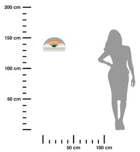 Παιδική κρεμάστρα τοίχου ουράνιο τόξο/πολύχρωμo