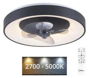 JUST LIGHT. 14644-18 -Φωτιστικό οροφής LED με ανεμιστήρα VENIKA LED/36W/230V+RC