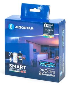 Aigostar - Ταινία LED RGBW 5m MESH LED/24W/230V 2700-6500K + RC