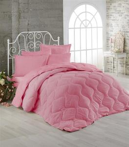 Κουβερτοπάπλωμα Fur-Fleece Υπέρδιπλο 220x240εκ. Pink DimCol