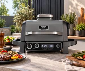 Ηλεκτρική Ψησταριά & Γκριλιέρα Ninja Woodfire OG701EU με ισχύ 2400W