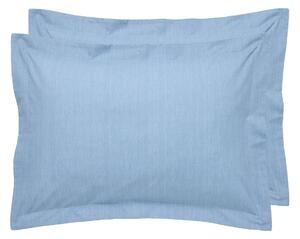 Ζεύγος Μαξιλαροθήκες Oxford (50x70) Das Home Casual Prints 5447 Blue