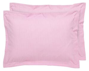 Ζεύγος Μαξιλαροθήκες Oxford (50x70) Das Home Casual Prints 5450 Pink