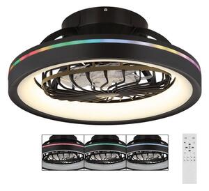 Globo 03665 - Ανεμιστήρας οροφής LED RGB Dimmable DEANNE LED/40W/230V + RC