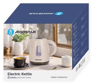 Aigostar - Βραστήρας 1,2l 2200W/230V μπεζ