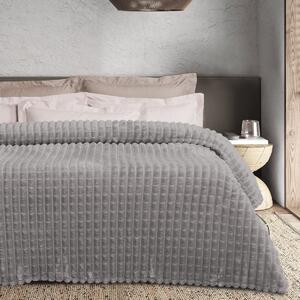 Κουβέρτα Fleece Μονή (160x220) Das Home 1389 Grey