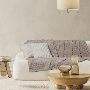 Κουβέρτα Καναπέ Fleece (130x170) Das Home 1387 Taupe