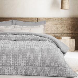 Κουβερτοπάπλωμα Μονό (160x220) Das Home Sherpa 1392 Grey
