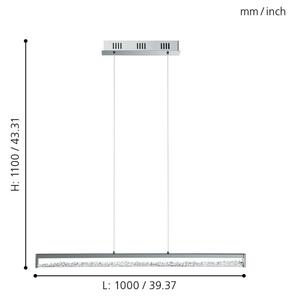 EGLO 90929 - Πολύφωτο LED σε σχοινί CARDITO 6xLED/6W/230V