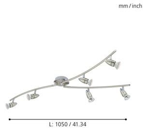 Eglo 92645 - Φως σποτ LED MAGNUM 6xGU10/3W/230V