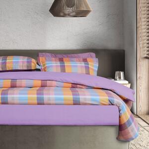 Παπλωματοθήκη Μονή (Σετ 160x240) 2 Όψεων Das Home Casual 5456 Multicolor