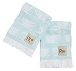 Ποτηρόπανα (Σετ 2τμχ) Das Home 0904 Mint