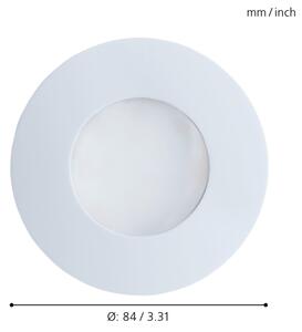 Eglo 94093 - LED χωνευτό φως οροφής μπάνιου MARGO 1xGU10/5W/230V IP65