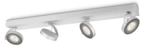 Philips 53174/48/16 - Φως σποτ Dimmer LED CLOCKWORK 4xLED/4,5W/230V