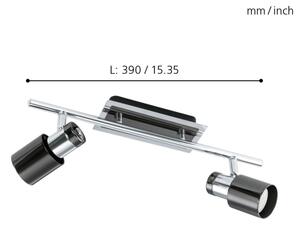 Eglo 30833 - Φως σποτ LED DAVIDA 1 2xGU10/5W/230V