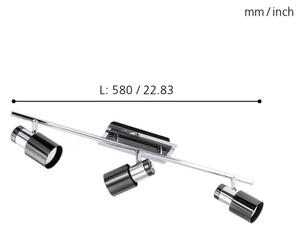 Eglo 30834 - Φως σποτ LED DAVIDA 1 3xGU10/5W/230V