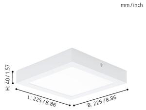 Eglo 94078 - Φως οροφής LED FUEVA 1 LED/16,44W/230V