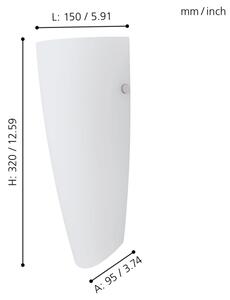 Eglo 83119 - Φωτιστικό τοίχου NEMO 1xE27/60W/230V