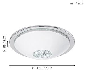 Eglo 93778 - Φως οροφής LED GIOLINA LED/12W/230V