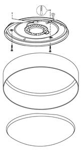 Eglo 93949 - Φως οροφής LED PALOMARO LED/12W/230V