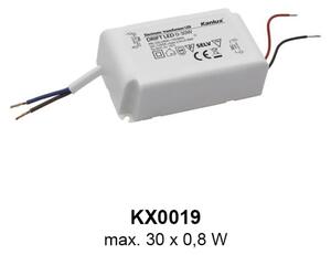 Kanlux 23100 - Φως νυκτός LED SOLA 1xLED/0,8W/12V