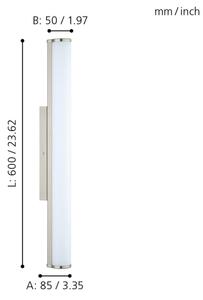 Eglo 94716 - Φως μπάνιου LED CALNOVA 1xLED/16W/230V IP44