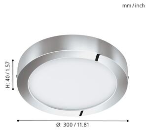 Eglo 96058 - Φως μπάνιου LED FUEVA 1 LED/22W/230V IP44