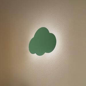 TK Lighting Απλίδα Cloud, πράσινη, μέταλλο, πλάτος 38 cm, 2 φλόγες, G9, ρυθμιζόμενος, Πράσινο, Σαλόνι / τραπεζαρία, Μέταλλο, Νεανική διαβίωση