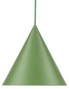 TK Lighting Κρεμαστό φωτιστικό Cono, 1 λάμπα, Ø 25 cm, πράσινο, E27, ρυθμιζόμενος, Πράσινο, Σαλόνι / τραπεζαρία, Μέταλλο, σύγχρονο