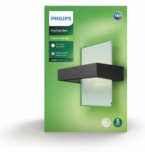 Philips 17352/93/P0 - Εξωτερικό φωτιστικό τοίχου AFTERGLOW 2xLED/4,5W IP44