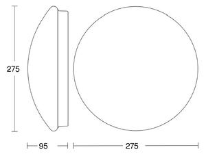 STEINEL 035105 - Φως μπάνιου LED με αισθητήρα RS 16 LED G LED/9,5W/230V IP44