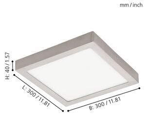 Eglo 96681 - Φωτιστικό οροφής dimmer LED RGBW FUEVA-C LED/21W/230V