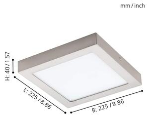 Eglo 96679 - Φως οροφής dimmer LED RGB FUEVA-C LED/15,6W/230V BT