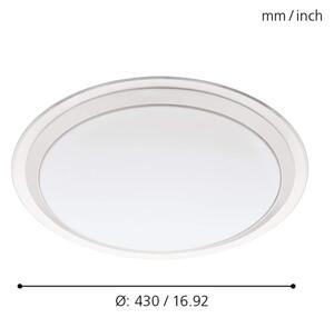 Eglo 96818 - Φωτιστικό οροφής LED RGBW Dimmable COMPETA-C LED/17W/230V + RC